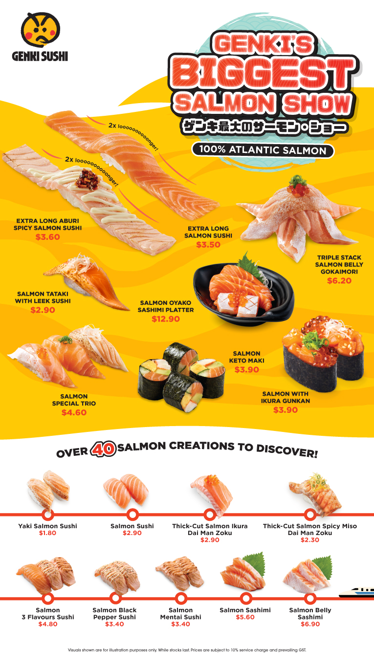 Genki Sushi Menu