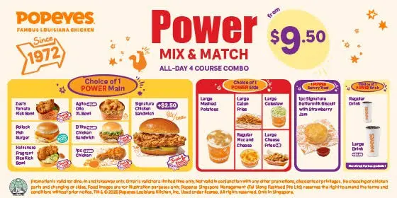 Popeyes Menu