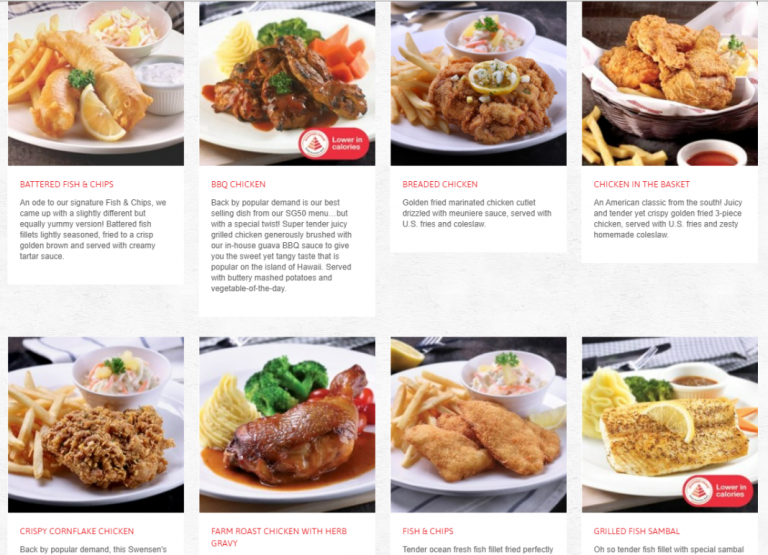 Swensen's Menu