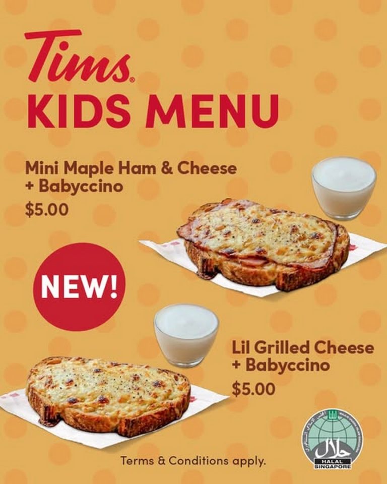 Tim Hortons Menu
