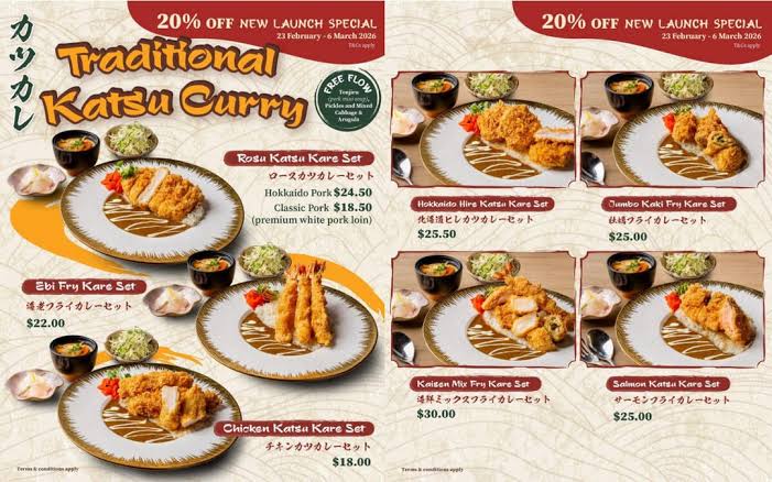 Tonkatsu Enbiton Menu