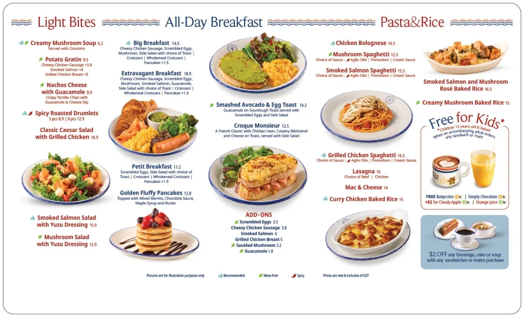 delifrance menu singapore
