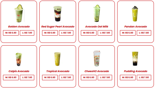 liho avocado garden menu prices